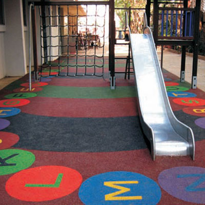 Children Play Area Flooring in Camp