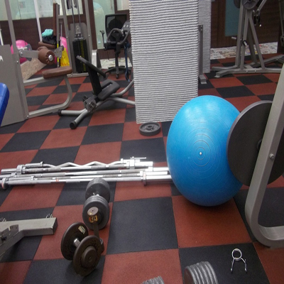 Gym Rubber Flooring in Camp