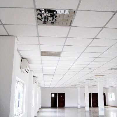 Mineral Fiber Ceilings in Camp